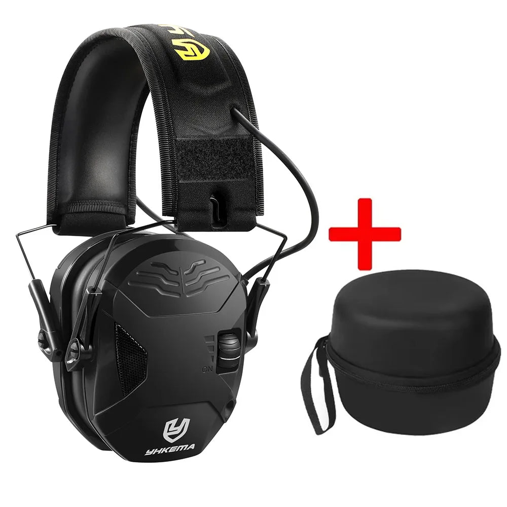 Electronic Ear Defenders 23dB Adjustable Volume Control Muffs