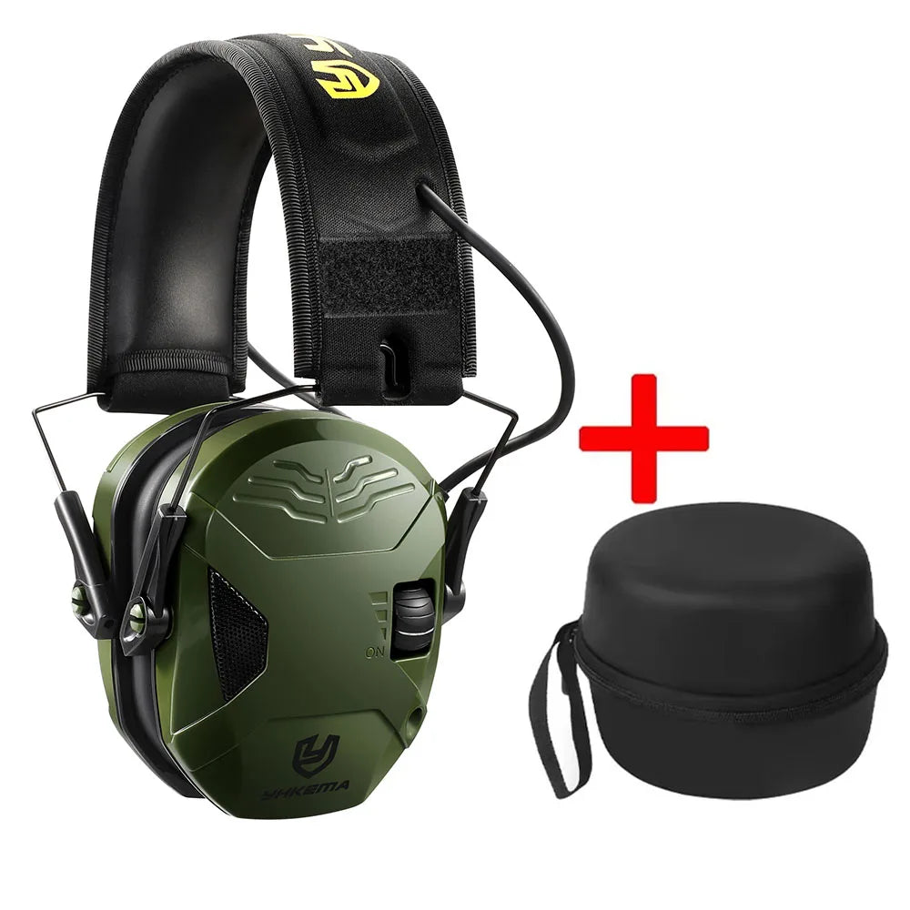 Electronic Ear Defenders 23dB Adjustable Volume Control Muffs