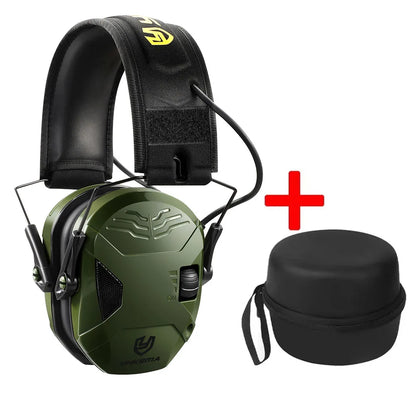 Electronic Ear Defenders 23dB Adjustable Volume Control Muffs